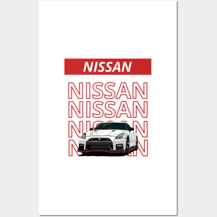 nissan gtr 32 Posters and Art